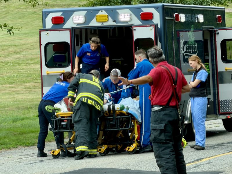 Image for the Tweet beginning: Serious injury head on crash