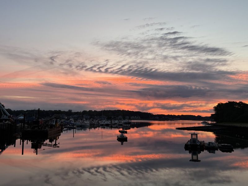 Image for the Tweet beginning: Just gorgeous, Danvers River good