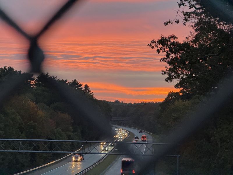 Image for the Tweet beginning: An October good morning! #boston